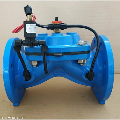 Solenoid valve for water treatment equipment
