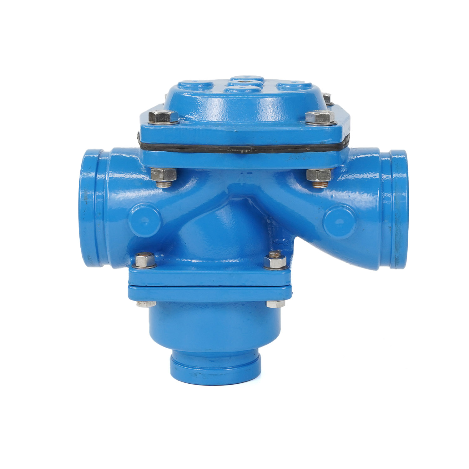 Backwash valve for irrigation water filter system
