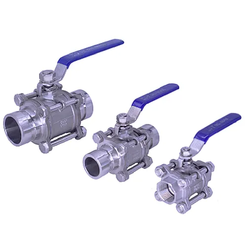 3PC 1000wog Ball Valve with Grooved End