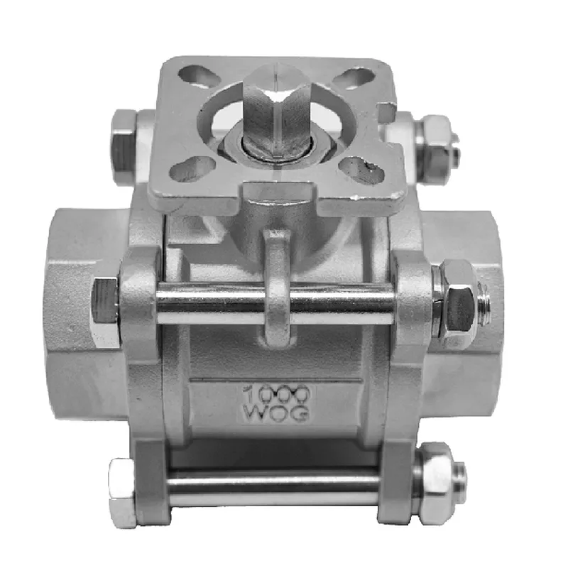3PCS Stainless Steel Ball Valve