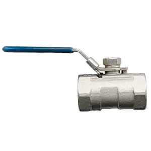 Vanne à boisseau sphérique manuelle 1 pièce