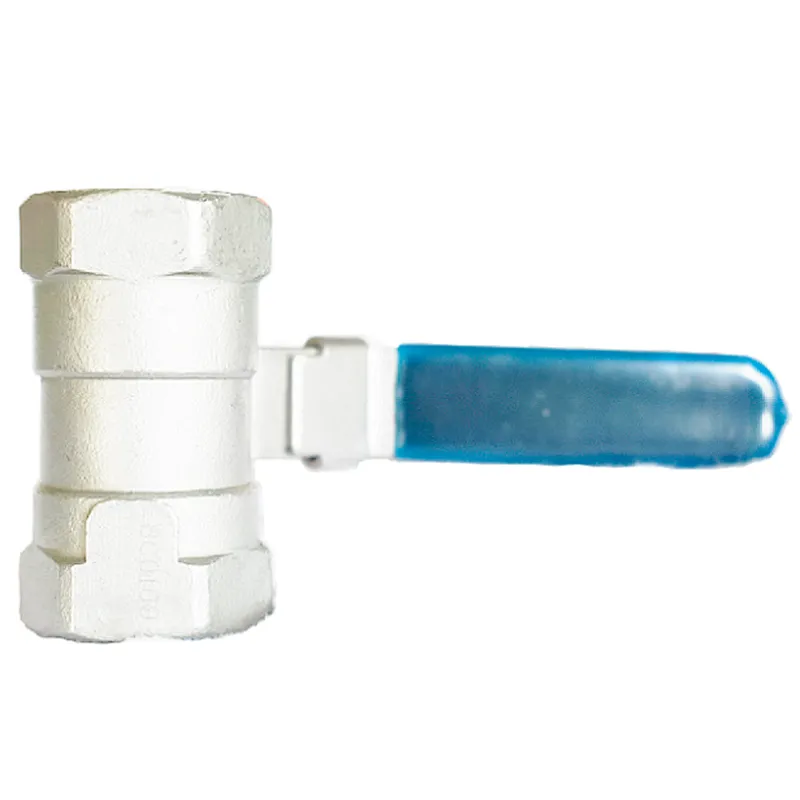 Vanne à boisseau sphérique manuelle 1 pièce