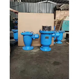 Full bore big size air valve DN150-DN300 triple function