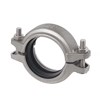 stainless steel flexible groove coupling
