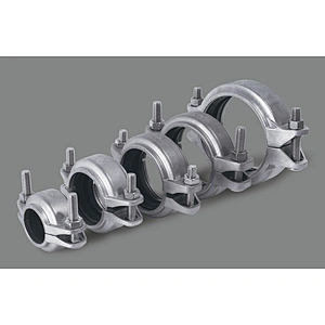 acoplamiento de ranura flexible de acero inoxidable