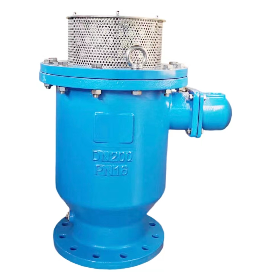 Full bore big size air valve DN150-DN300 triple function