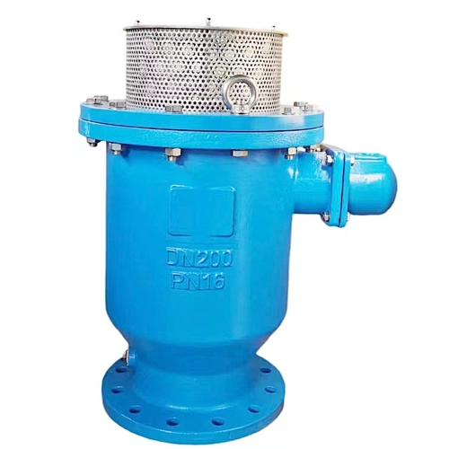 Full bore big size air valve DN150-DN300 triple function