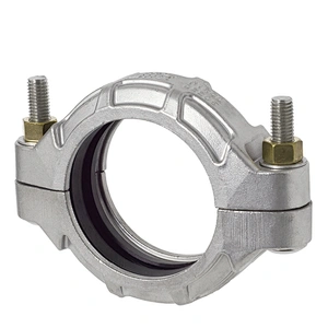 High pressure groove coupling in stainless steel duplex