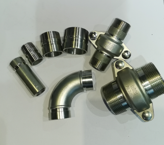 stainless steel cut groove adaptor