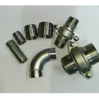 stainless steel cut groove adaptor