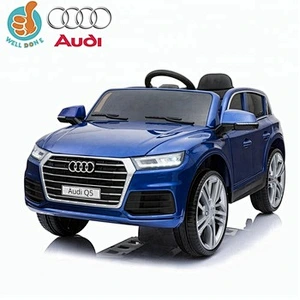 Best Selling Model One seat License Audi Q5 SUV Baby Ride on car