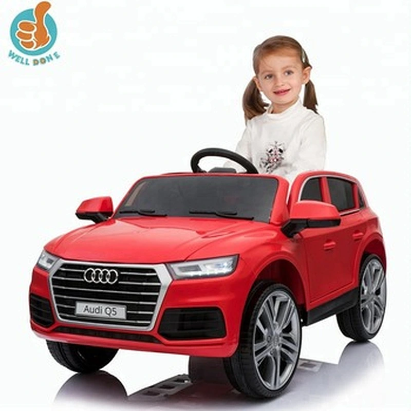 Best Selling Model One seat License Audi Q5 SUV Baby Ride on car