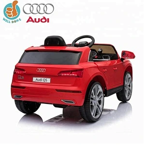 Best Selling Model One seat License Audi Q5 SUV Baby Ride on car
