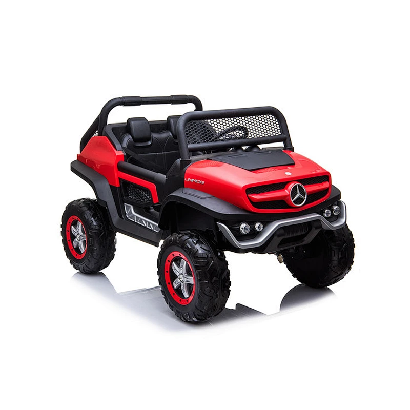 License Mercedes Benz Unimog 4 wheels remote control big kids ride on car truck