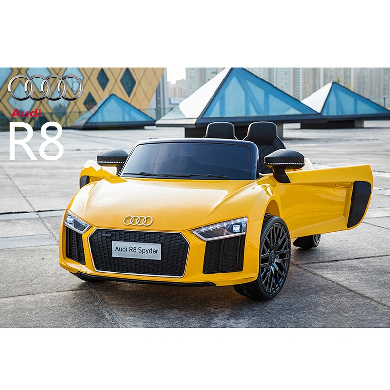 Wholesale Double Door with Music License Audi R8 Kids car