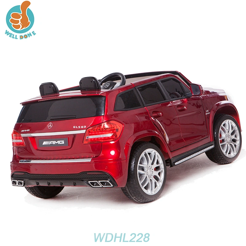 Two seat electric motor car for kids to drive mercedes benz GLS