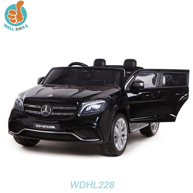 Two seat electric motor car for kids to drive mercedes benz GLS
