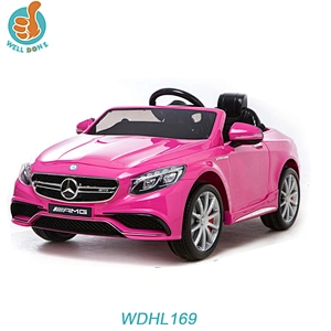 Double Door and 2 battery Big baby electric License ride on car  Mercedes Benz