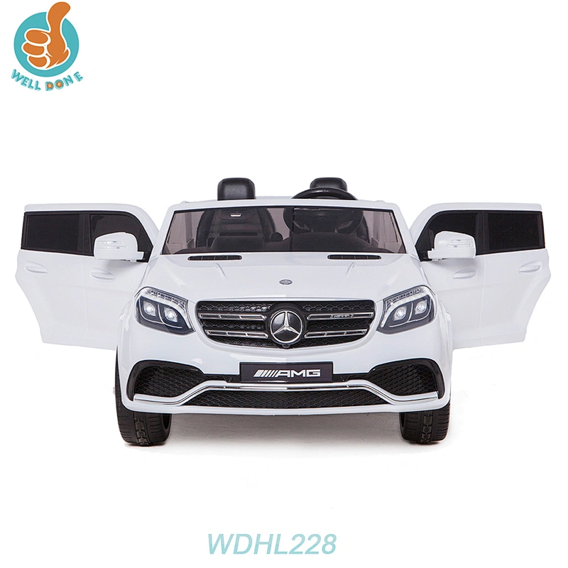 Two seat electric motor car for kids to drive mercedes benz GLS