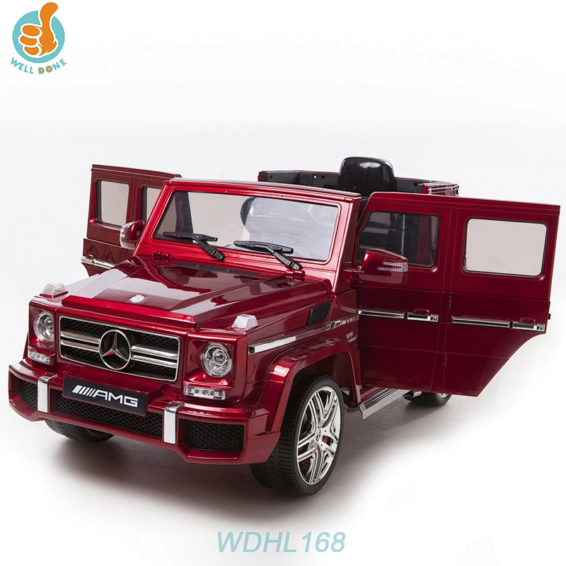 Painting Color License Mercedes Benz G63 kids electric car 12V