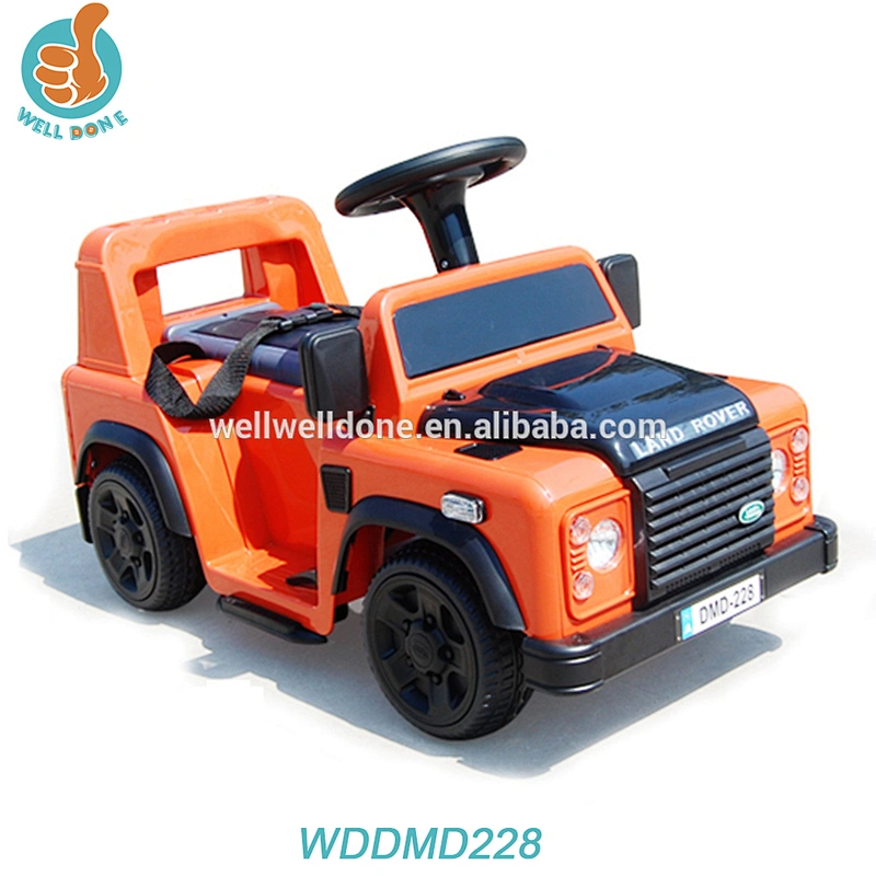 With Music and Battery small kids electric car License Land Rover