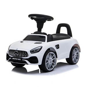 New License has music Small baby car kids toy push car with handle