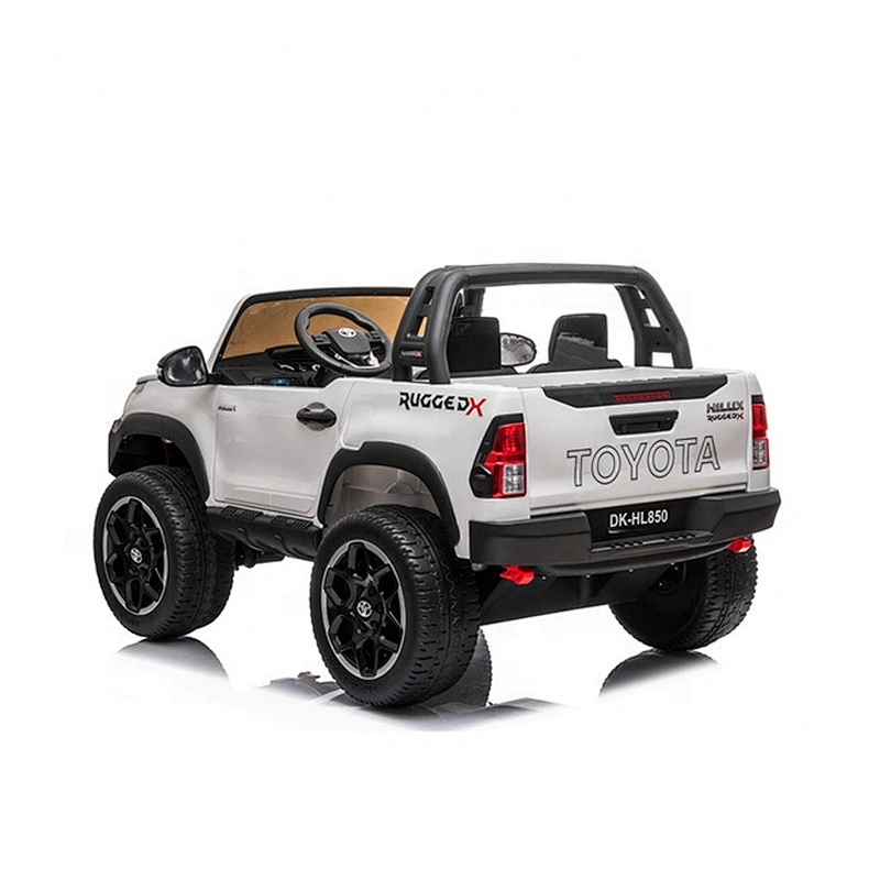Newest Licensed Toyota Hilux 2019 Baby Battery Jeep Drive Toy Car With Music