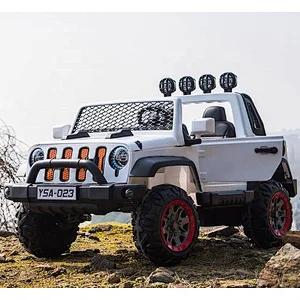 2.4G Remote control and LED light 4 wheel electric kids  car 24v kids