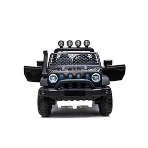 2.4G Remote control and LED light 4 wheel electric kids  car 24v kids