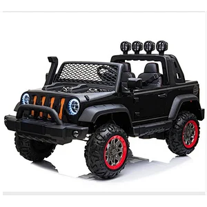 2.4G Remote control and LED light 4 wheel electric kids  car 24v kids