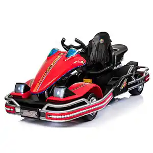 Parents with Children all can drive in 45W motor three seat electric go kart