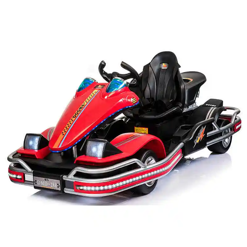 Parents with Children all can drive in 45W motor three seat electric go kart