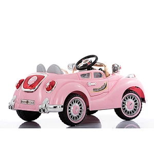 WDHZB1568 Children Electric Ride Car Toy Battery Children Car pink