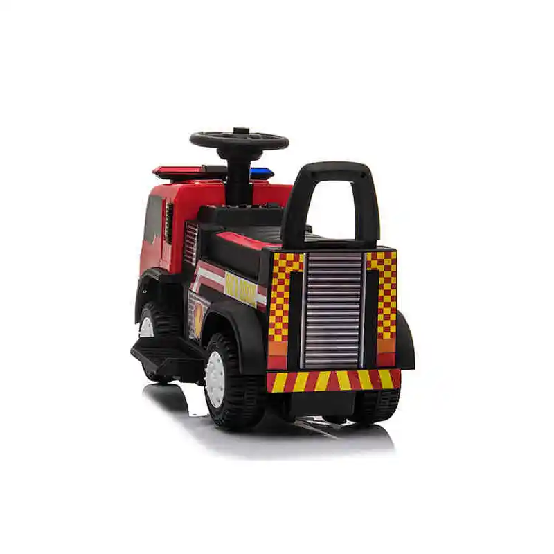 New Model Push button start fire truck ride on car kids