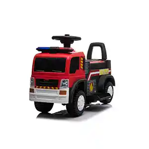 New Model Push button start fire truck ride on car kids