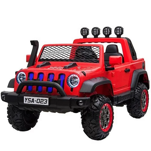 2.4G Remote control and LED light 4 wheel electric kids  car 24v kids