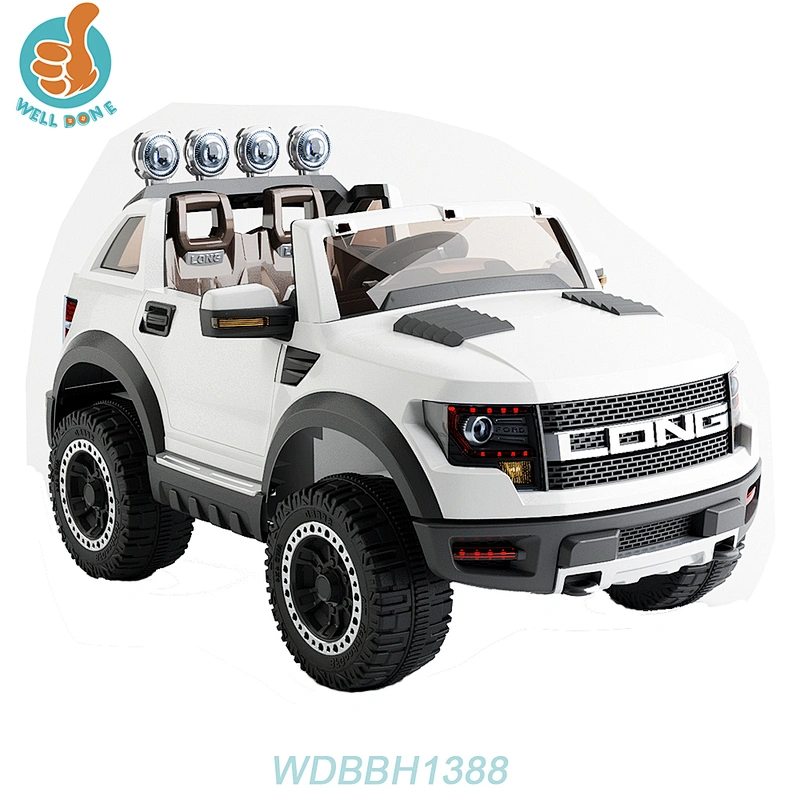 Big size with light and pull bar electric car for kids