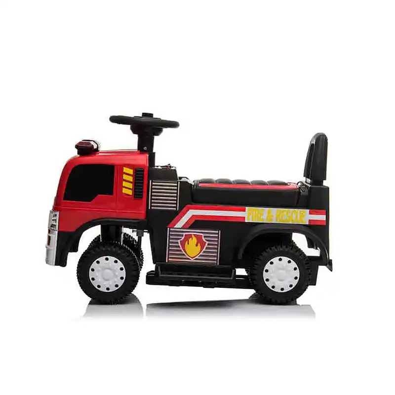 New Model Push button start fire truck ride on car kids