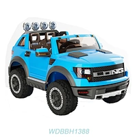 Big size with light and pull bar electric car for kids