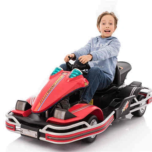 Parents with Children all can drive in 45W motor three seat electric go kart