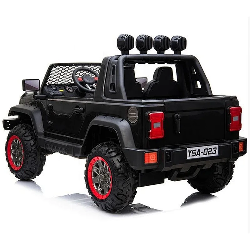 2.4G Remote control and LED light 4 wheel electric kids  car 24v kids