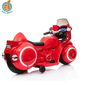 Future model with windshield 12 V battery ride on car ride on car kids electric motorcycle