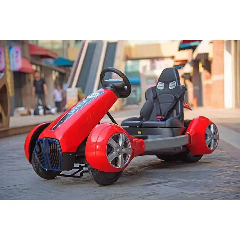 Two 55w big motor wiht EVA wheels  kids car electric go kart race for kids