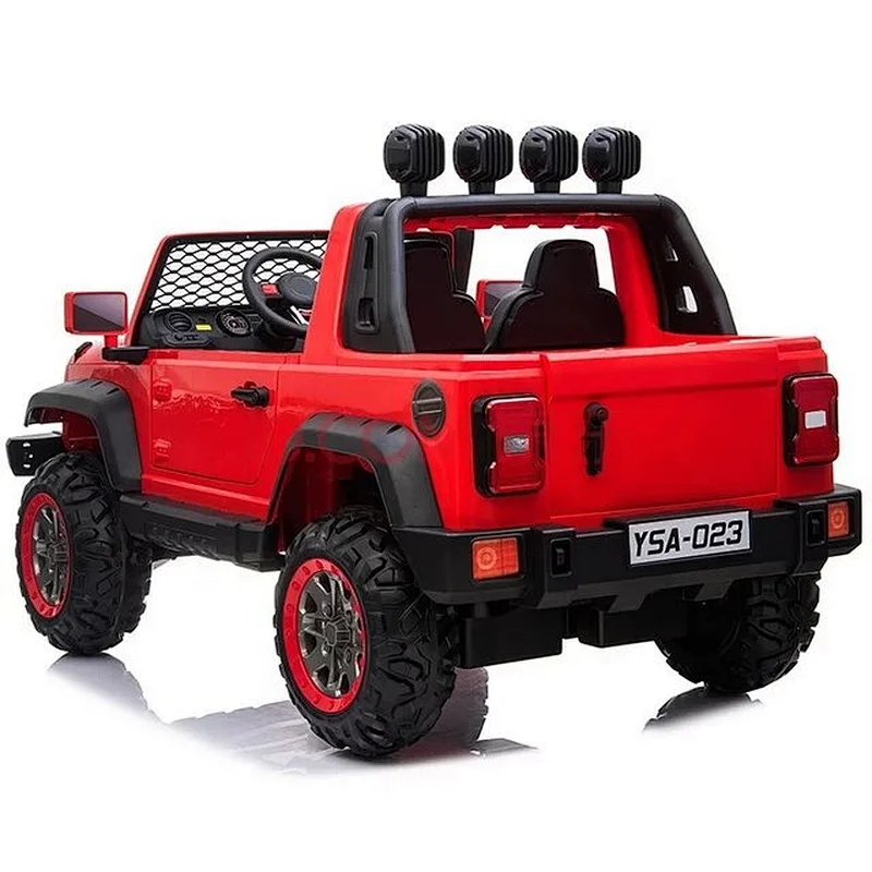 2.4G Remote control and LED light 4 wheel electric kids  car 24v kids