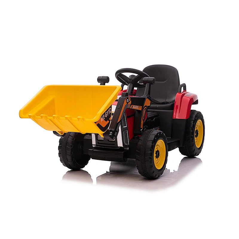 Children's bulldozer model can ride with MP3 music player and 2.4R/C function, electric drive can be moved