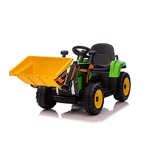 Children's bulldozer model can ride with MP3 music player and 2.4R/C function, electric drive can be moved