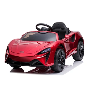 Hot selling licensed electric kids ride on car 12V battery radio control toys