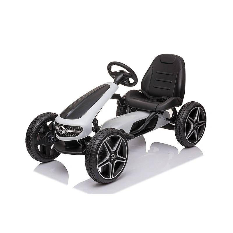 reliable quality Licensed Karts 4 wheels sports fitness Pedal Powered EVA Wheels Ride On Kart Go Cart With Brakes And