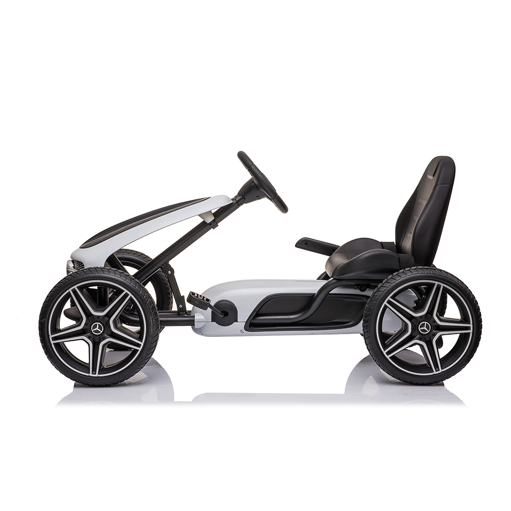 reliable quality Licensed Karts 4 wheels sports fitness Pedal Powered EVA Wheels Ride On Kart Go Cart With Brakes And