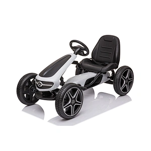 Children ride on pedal Environmental protection and energy saving authorization license kid gift car